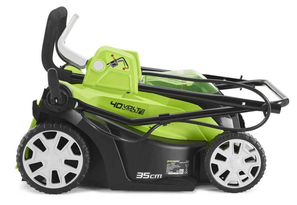 tondeuse électrique Greenworks 2501907UC compacte 